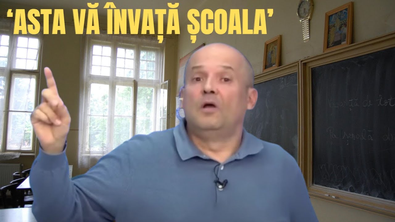 Radu Banciu – Despre învățământ și profesori