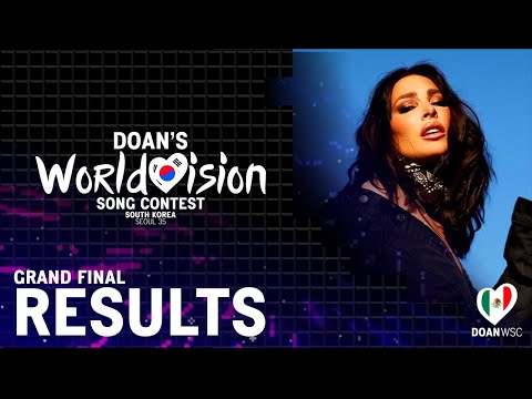 Doan's Worldvision Song Contest 35 - Grand Final Results