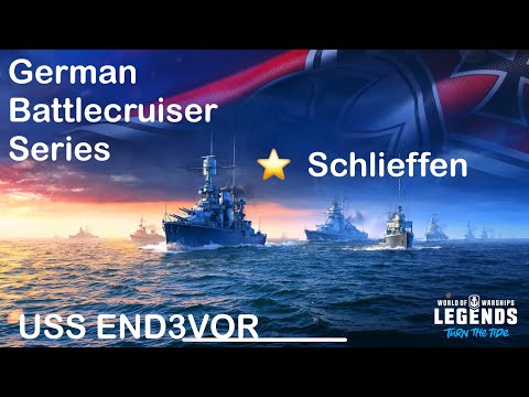 German Battlecruisers | Legendary Schlieffen | Warships Legends
