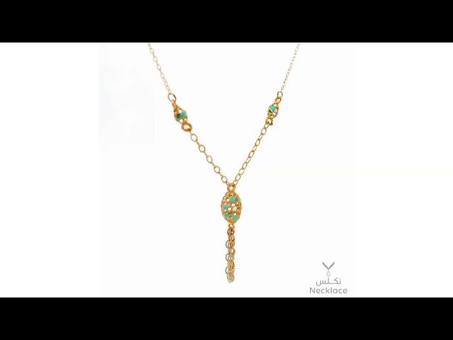 قلادة ذهب عيار 21 (NC.5603)