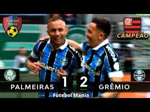 Melhores Momentos HD Palmeiras 1 x 2 Grêmio Brasileirão 24 11 2019