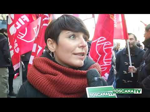 2020-01-21 FIRENZE - MANIFESTAZIONE LAVORATORI UNIVERSITÀ DI FIRENZE