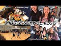 MIDDLE SCHOOL VLOG Basketball Tournament Breakfast Party Classes More