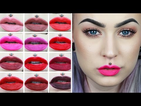 Nyx Full Throttle Lip Swatches | Full Collection