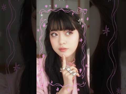 一軍コスメでピンクメイクしてみたょ