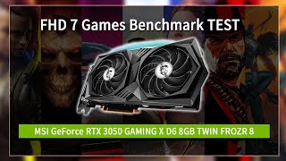 MSI 지포스 RTX 3050 게이밍 X D6 8GB 트윈프로져8_동영상_이미지