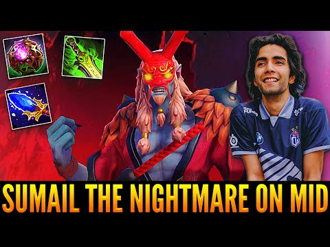 👉 SUMAIL Is Real Nightmare On Mid Lane - Showing No Mercy With Grimstroke - Dota 2
