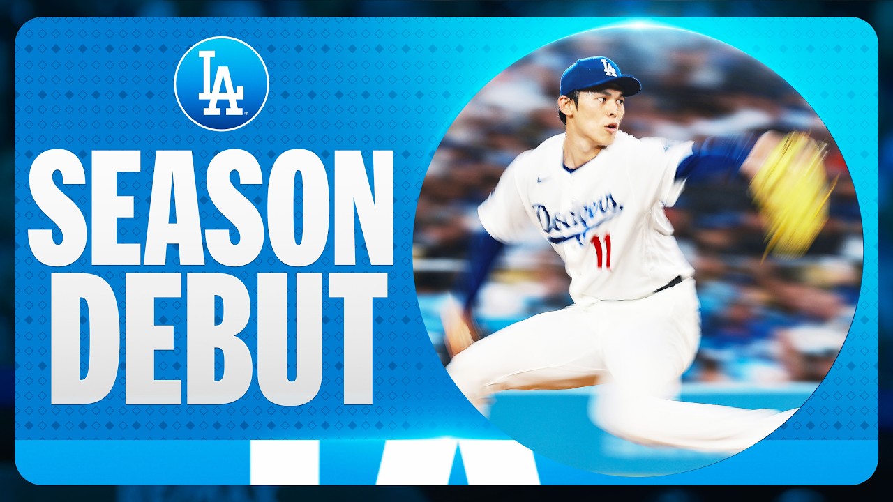Roki Sasaki makes his 2026 Dodgers season debut and picks up 4 strikeouts! | 佐々木朗希ハイライト