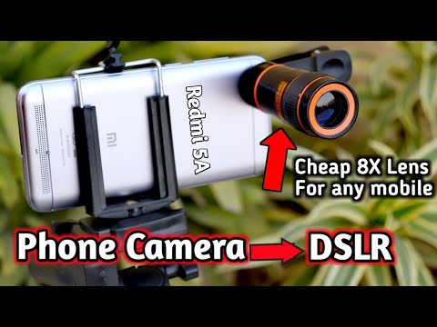 8X Mobile DSLR Lens for your Smartphone