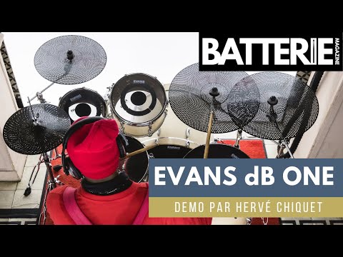 EVANS dB ONE DRUMHEADS & CYMBALS - Demo | Batterie Magazine # 197