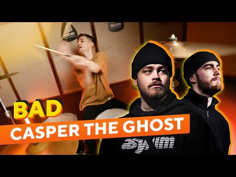 CASPER THE GHOST & JUTES — BAD // SASHA GAISHUN DRUM COVER