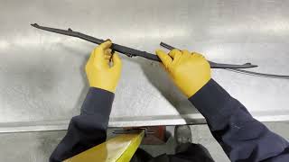 2019-2024 Lexus UX250h Hybrid UX200 UX300e Wiper Blade Refill Insert Replacement Instructions