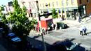 Navy March down Main St