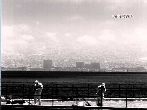 Berkeley - Visible vs. SWIR imaging through haze