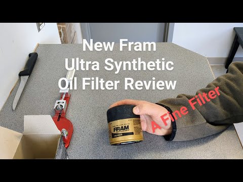New Fram Ultra Synthetic oil filter Review