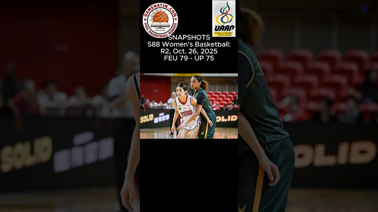 Snapshots: Women's Basketball - FEU 79 - UP 75