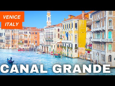 Venecia. Italia. Tour a pie. 4k