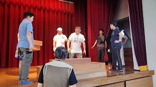 八丈島三根盆踊り2025 設営風景