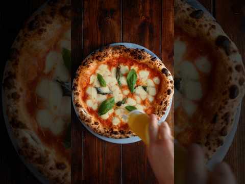 Long fermented sourdough pizza. Check out the recipe! Baked in Arc.