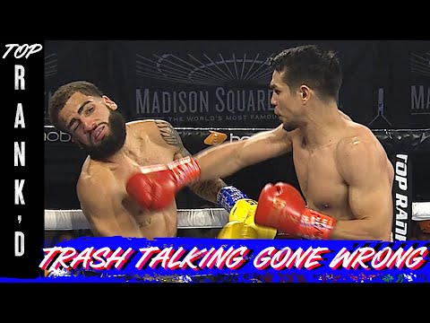 WHEN KEEPING IT REAL GOES WRONG | 5 Times Trash Talkers Get Knocked Out | TOP RANK'd
