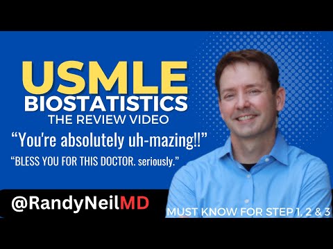 USMLE STEP 1, 2CK: BIOSTATS "QUICK REVIEW"