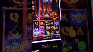 Big Win on The Boo Bucks Slot Machine #slots #shorts #slotmachine