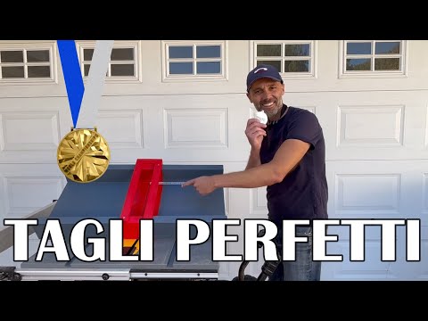 La slitta ASSOLUTA per banco sega del 2024 (Fai da Te)