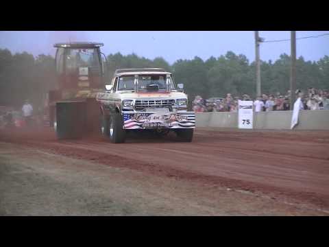 Willie Rutherford "Livin On A Prayer" Ford Lynchburg, Va 6400 Pro stock 4wd 8-28-2015