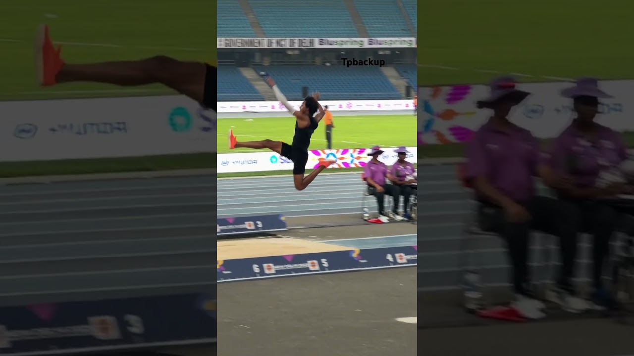 Long jump men world champion para athlete #trending #olympicsport #sports #army #gym #viral