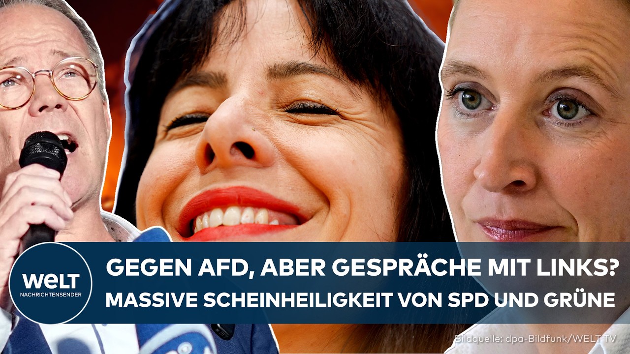 DEUTSCHLAND: Gegen die AfD, aber Gespräche mit Links? – Massive Scheinheiligkeit bei SPD und Grüne