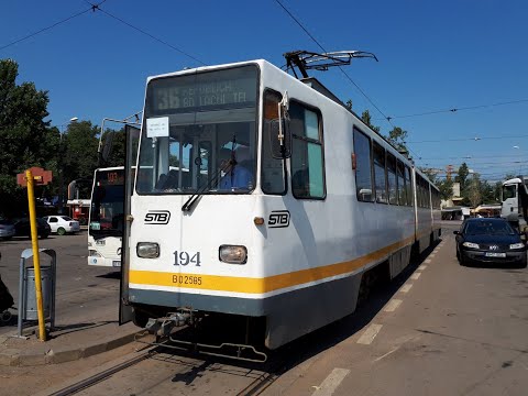 Cab View : Linia 36 Deviată : Republica - BD. Lacul Tei