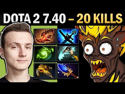 Shadow Fiend Pro MID with 20 Kills and 1010 GPM - Dota 2 Gameplay
