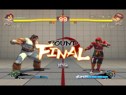 Ultra Street Fighter IV battle: T. Hawk (teabagger060981) vs Guy (drklordgauron)