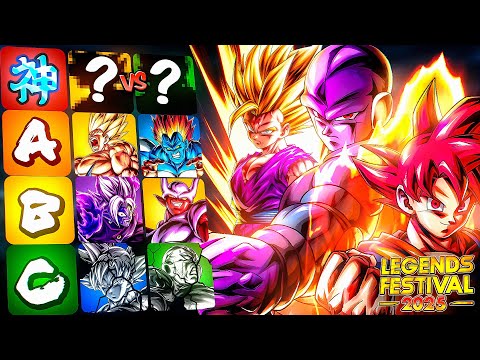 MY END OF 2025 TOP 10 META TIER LIST! (Dragon Ball Legends)