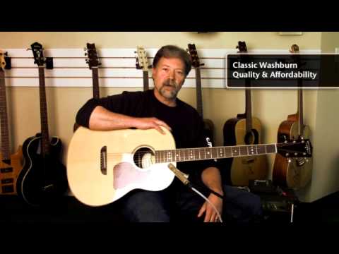 Washburn LSB768S Baritone Acoustic Guitar
