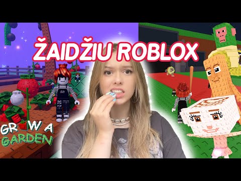 Žaidžiu POPULIARIAUSIUS ROBLOX žaidimus?! 😬🎮 | Knyguolis | Pildyk