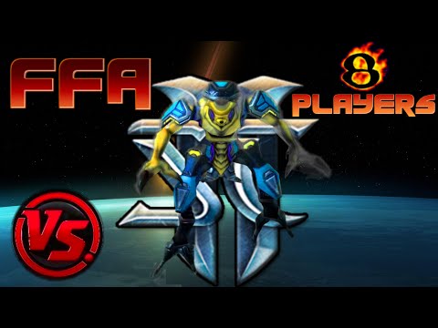 8-Player Free For All with Keiron and Grand Masters - Starcraft II