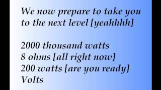 Michael Jackson - 2000 Watts Lyrics [HD]