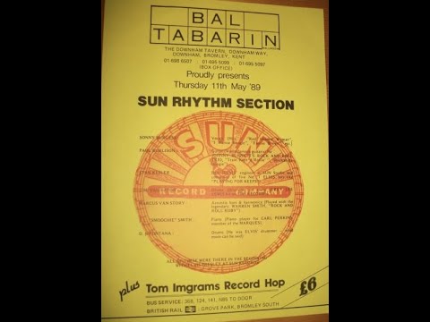 Sun Rhythm Section Shake, rattle & roll Bal Tabarin Bromley Kent UK 11 mai 1989