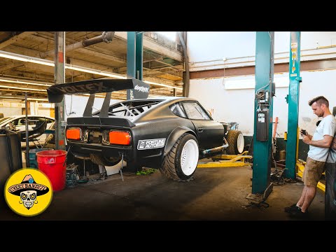 How to install Clutch Masters HYDRAULIC RELEASE BEARING | 240Z Twin Disk Clutch Setup | (EP #59)