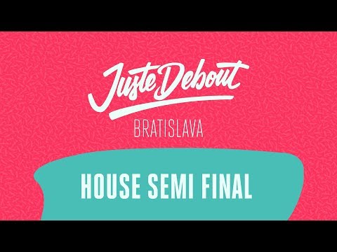 Juste Debout Bratislava 2018 - House Semi Final - Mawinga & Zach Swagga vs. Aru & Kaide (win)