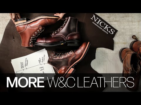 If you're confused about all the W&C leather options, this video is for you!