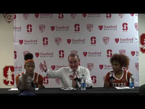 Texas Women's Basketball at Stanford Postgame Press Conference [Nov. 15, 2021]