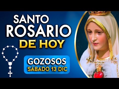 🌹El SANTO ROSARIO de HOY | Sábado 13 de diciembre 2025 🌹 Misterios Gozosos