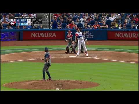 USA vs Dominican Republic: 2017 World Baseball Classic