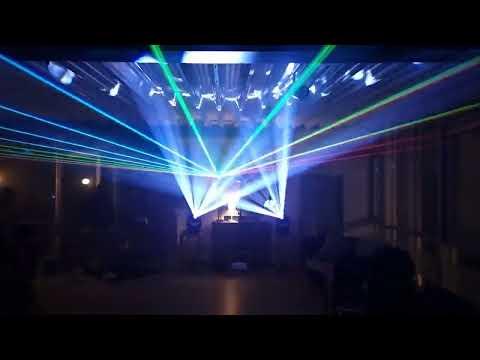 Moving Heads  Cameo Auro Spot  Z 300  Lasercube Ultra 7,5Watt  Bielefeld Februar 2025