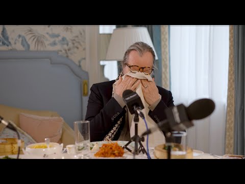 Gary Oldman gets emotional talking about his friend John Hurt - Table Manners Podcast