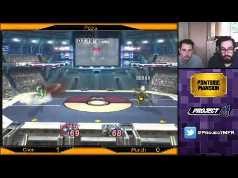 Pontoise Mansion # 1 -  Pools : Chen (Wolf) VS  iPunch (Samus)