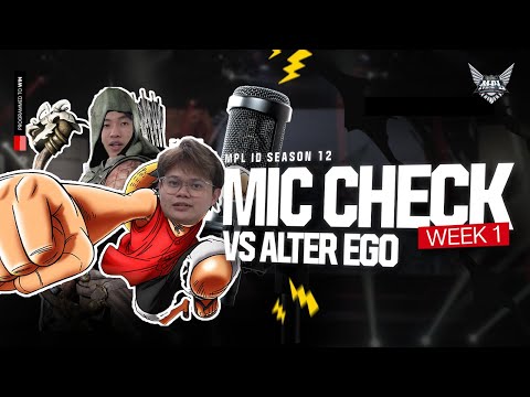 TRIGGER MENTAL DARI STM BIGETRON ALPHA☠️ - Mic Check Bigetron Alpha vs Alter Ego MPL ID W1