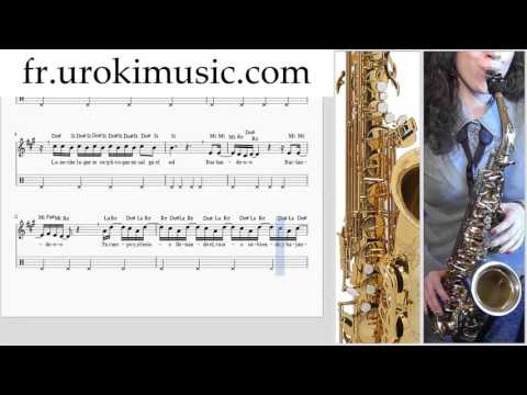 Cours de Saxophone Ténor Enrique Iglesias Bailando Partitions Mélodie Сhansons Tuto Comment Jouer Ta